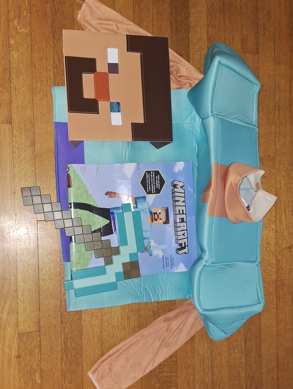 Disguise Minecraft Steve Adult COSTUME